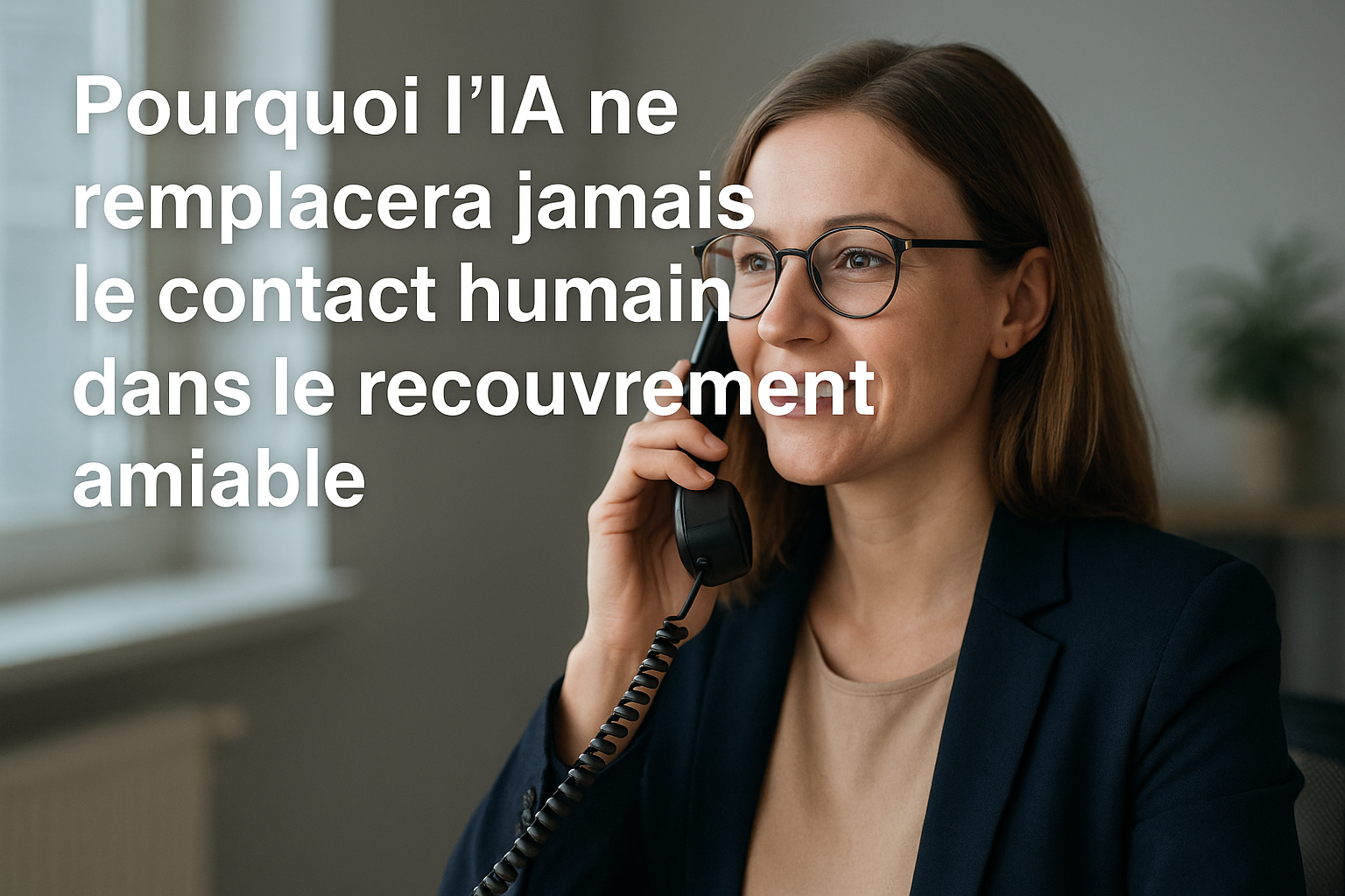 Pourquoi l’IA ne remplacera jamais le contact humain dans le recouvrement amiable