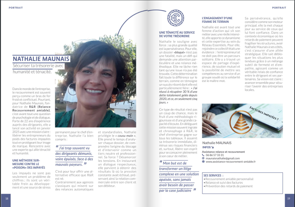 Quand le journal met en lumière le recouvrement amiable des créances